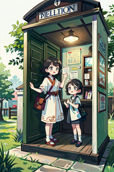 お姉ちゃん、電話どこ？