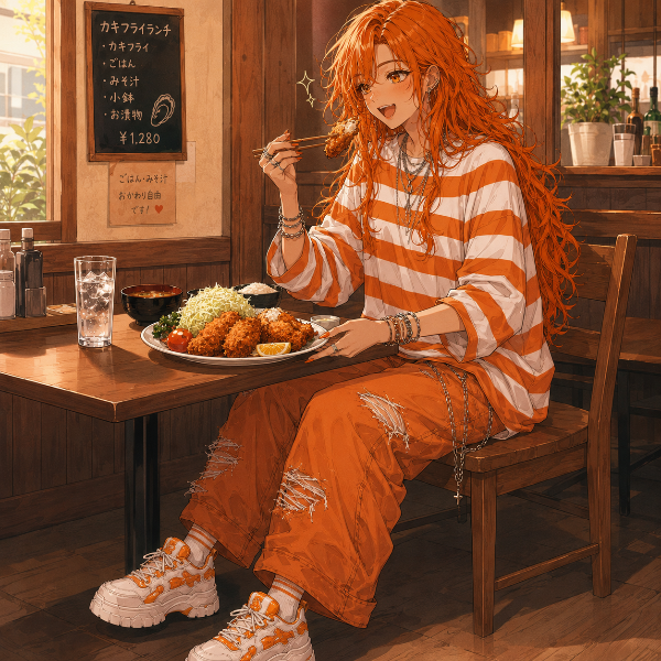 カキフライランチ（ママレンジ）