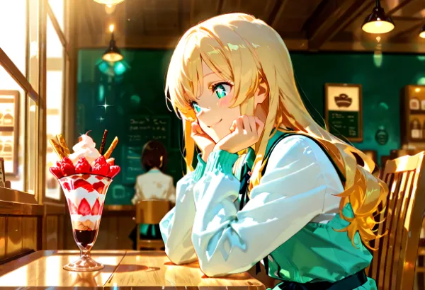 甘い午後の微笑みと秘密の出会い