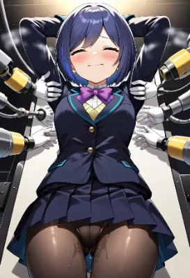 [動画]ロボットアームに擽られる　しずりんちゃん