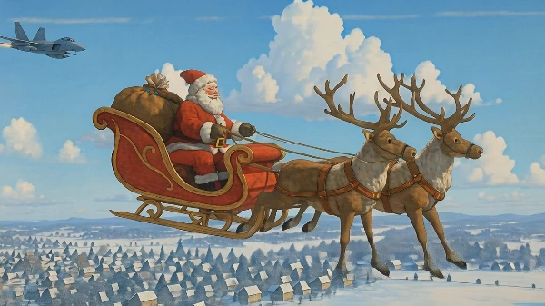 サンタクロース追跡