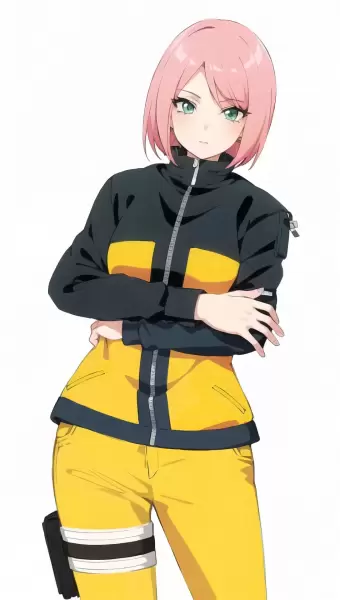 春野サクラ ナルト服バージョン