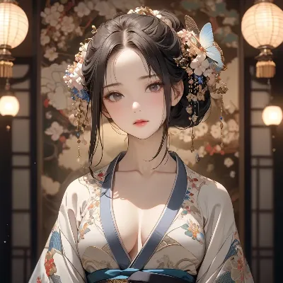 花蝶の優雅な姫