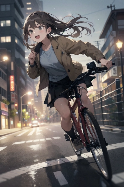 次の信号が…青なら