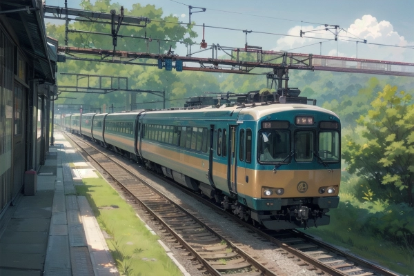 ローカル線の駅