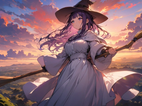 空飛ぶ魔女【葬送のフリーレン・フェルン】