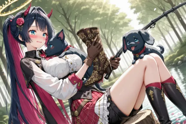 伝説のブーツが釣れたのじゃ！？