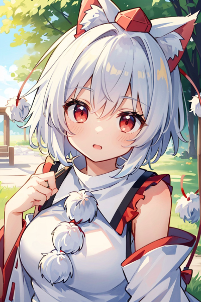 ウルフカット椛