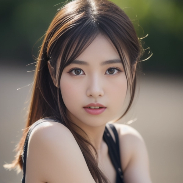 元気そうな女の子