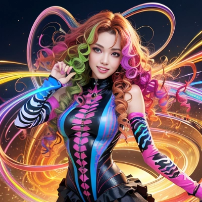 こうそフレンズ : Stable Diffusion で生成した DNA(シトシン-5)-メチルトランスフェラーゼ1 ちゃん