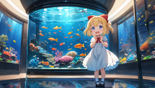 凄い水槽だぁ！