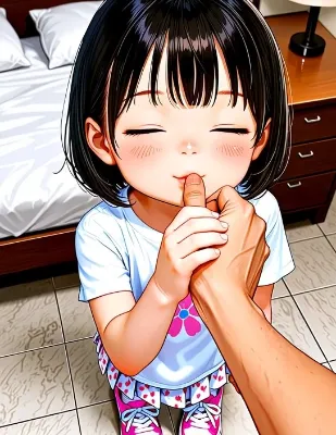 【動画】梢と逢瀬 #08 指おしゃぶり