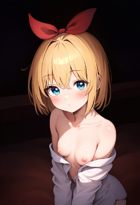 ここにはわたしとあなたしか居ないから脱ぐね