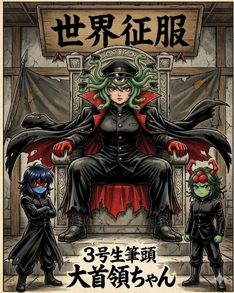 その者、三号生筆頭(ヒットう…)。