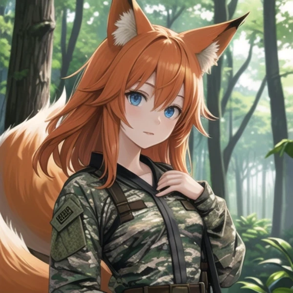 森の狐娘、秘密の任務
