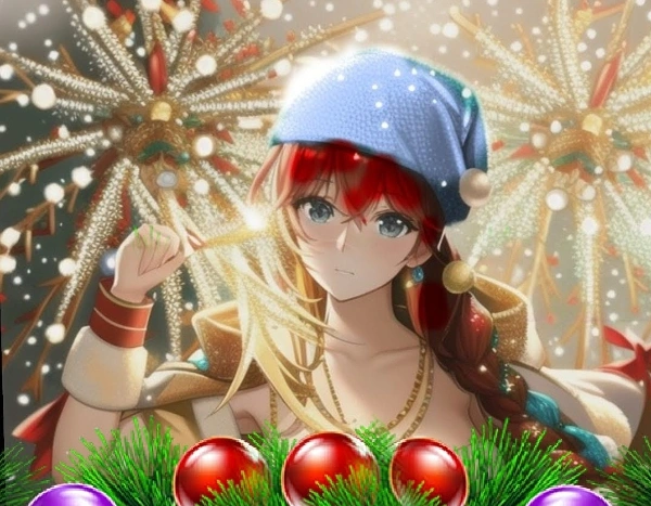 やたらとやる気の高い女盗賊サンタ。