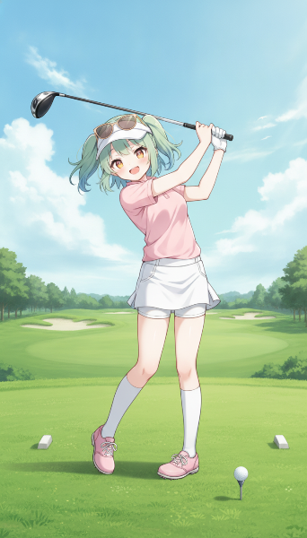 ゴルファー少女
