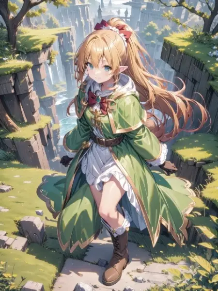 魔術師のエルフ