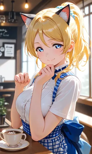 猫耳ウェイトレス