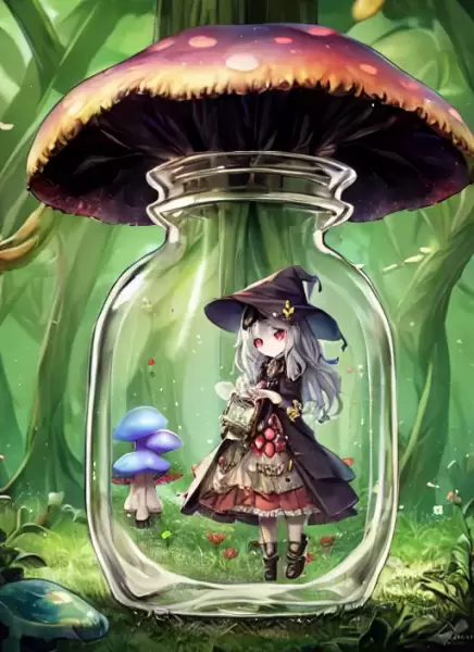 今日もきのこの魔女は瓶詰め