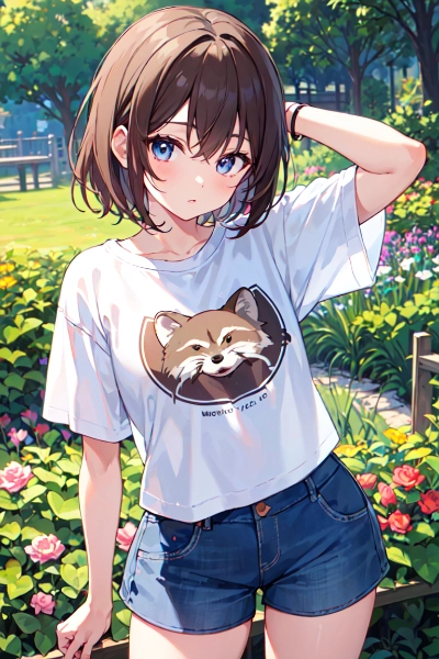 Tシャツ女子