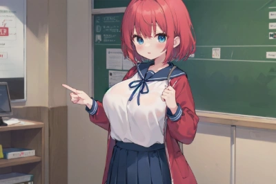 赤毛の女の子