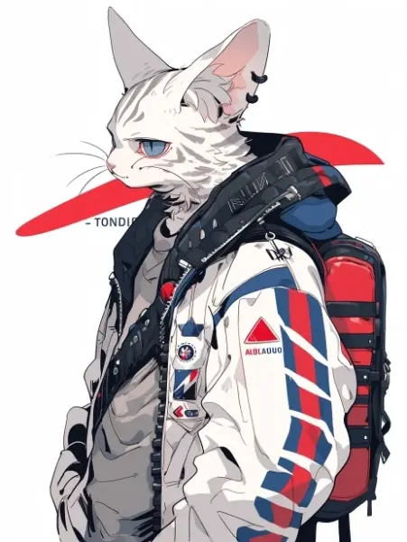 アメリカンショートヘアの少年