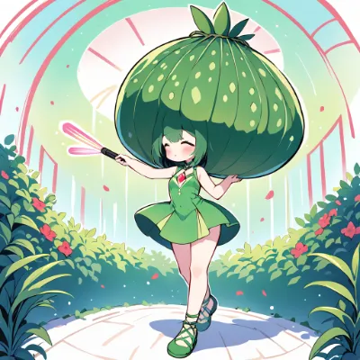きらめくベリーのダンス(ゴーヤー)