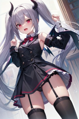 銀髪ちゃん
