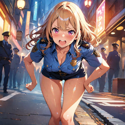 君！　ここに止めると駐車違反ですよ。