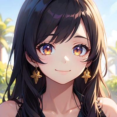 黒髪