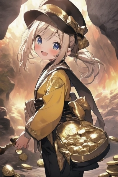 可愛いトレジャーハンター