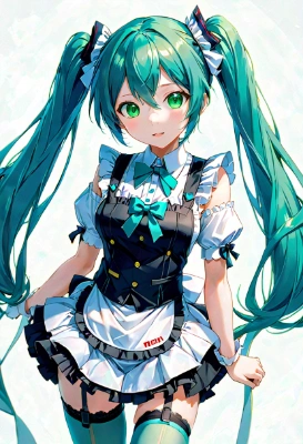 初音ミク　メイド