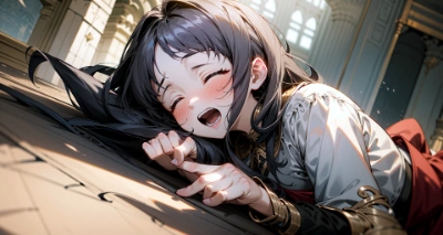 黒髪美少女43