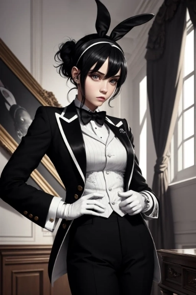 バニースーツガール