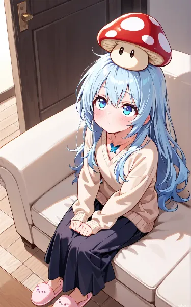 キノコオンヘッドアオさん