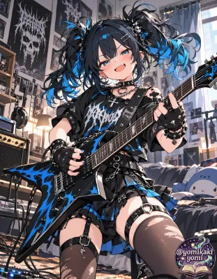 形から入るツインテちゃん・・・髪型も・・・