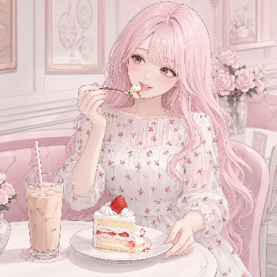 いちごのショートケーキ（ピンクちゃん）