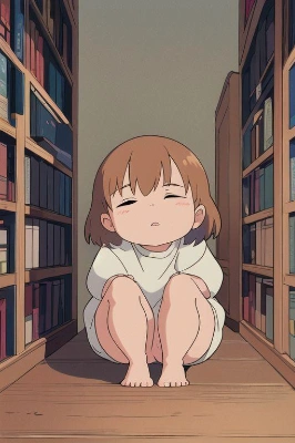 書庫で眠くなるよね