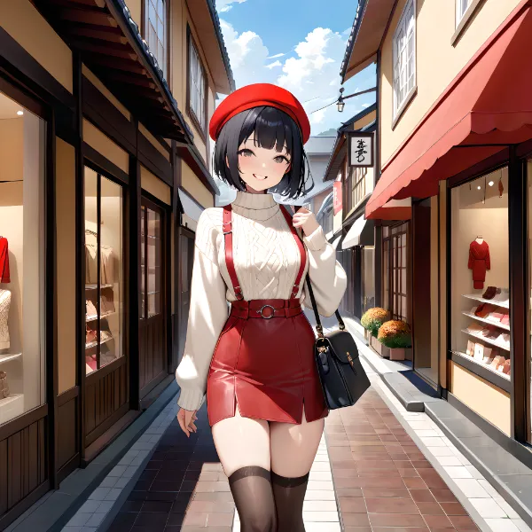 秋のショッピングデート