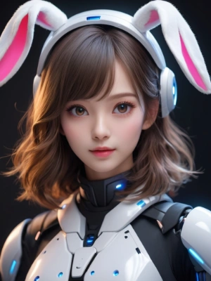 うさぎ型ロボット娘