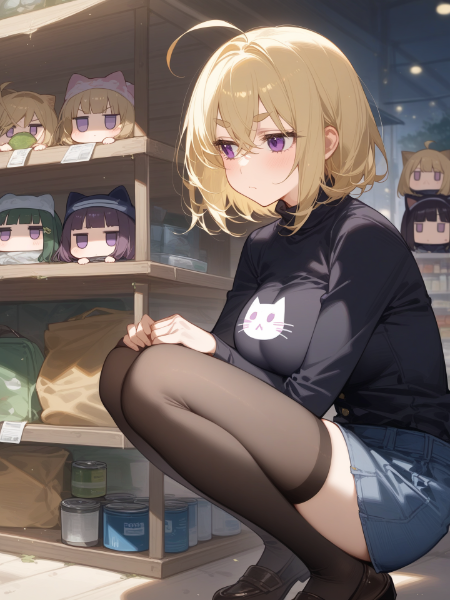 😒「どれにしよっかな…」