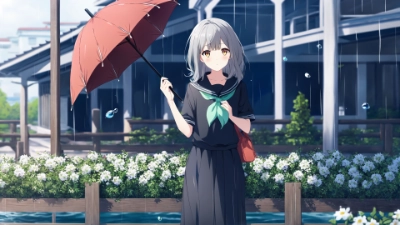 雨だった日