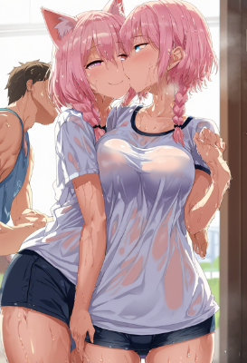 ねぇ、君。私達と良いことしない❤
