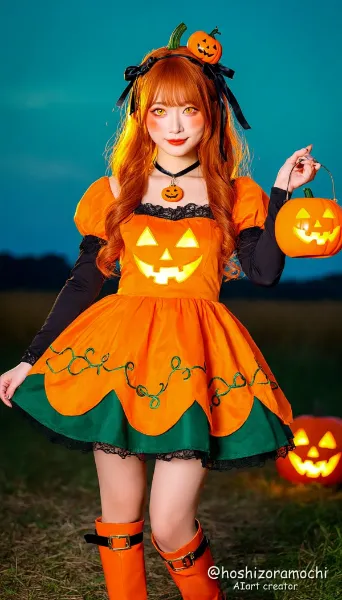 かぼちゃの誘惑：ジャックオーランタン / Pumpkin Temptation: Jack-o'-Lantern