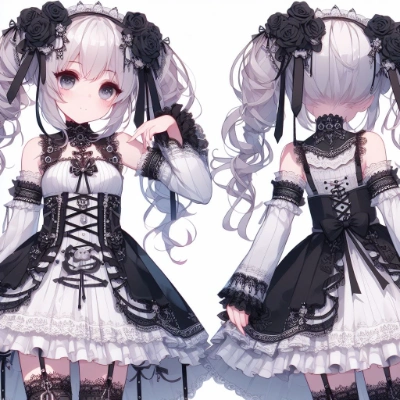 幼女はゴスロリ服は駄目らしい