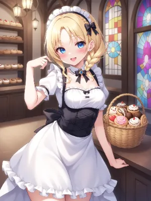 メイドさんの甘いパン屋物語