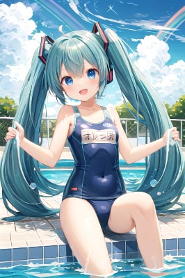 スク水ミクちゃん
