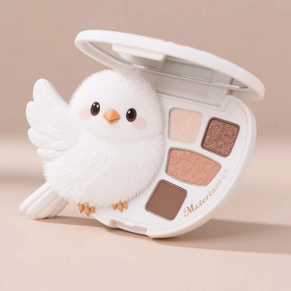 鳥にアイシャドウとは無茶を言う