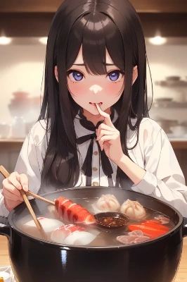 指がちょっと変だけどかわいい